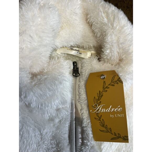 Andree By Unit Zip Up Vest Size Small - Picture 3 of 5